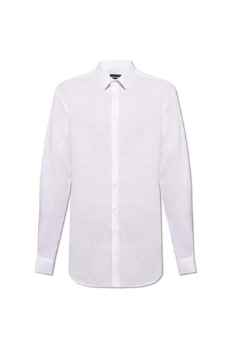 Long-sleeved Buttoned Shirt - Giorgio Armani - Modalova