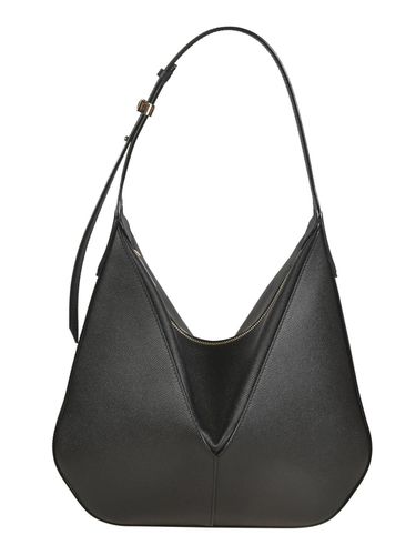 Valextra Vivi Textured Hobo Bag - Valextra - Modalova