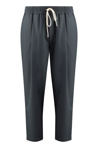 Virgin Wool Trousers - Drôle de Monsieur - Modalova