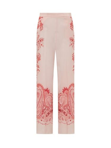 Etro Silk Pants - Etro - Modalova