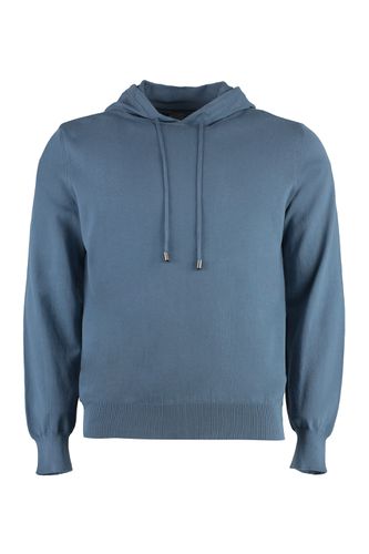 Canali Knitted Hoodie - Canali - Modalova