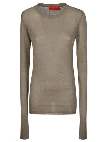 Extra Long Sleeve G/neck Sweater - Wild Cashmere - Modalova