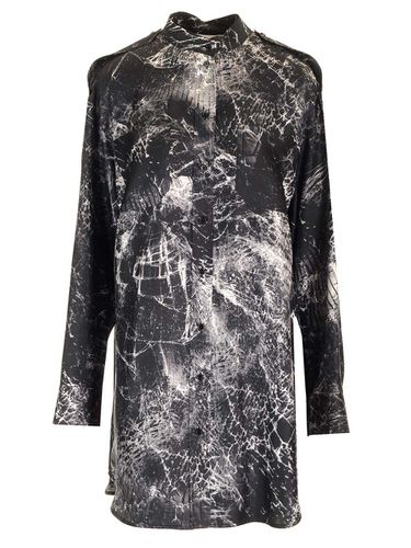 Silk Twill Shirt Dress - Alexander McQueen - Modalova