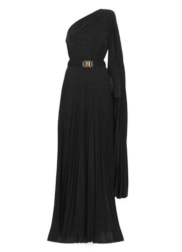 One-shoulder Pleated Red Carpet Dress - Elisabetta Franchi - Modalova