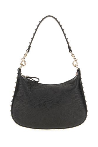 Black Leather Handbag - Valentino Garavani - Modalova