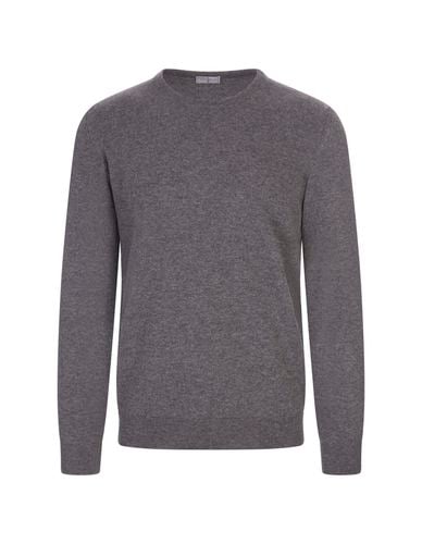 Cashmere Crew Neck Pullover - Fedeli - Modalova