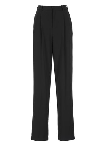 Pleated Tapered Trousers - Elisabetta Franchi - Modalova