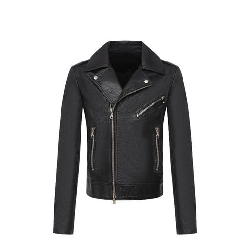 Balmain Leather Jacket - Balmain - Modalova