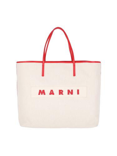 Marni Logo Tote Bag - Marni - Modalova