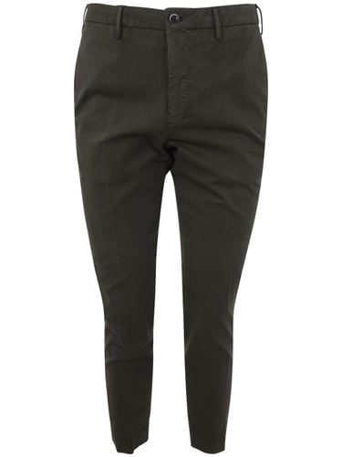 Low-rise Straight-leg Slim-cut Trousers - Incotex Red - Modalova