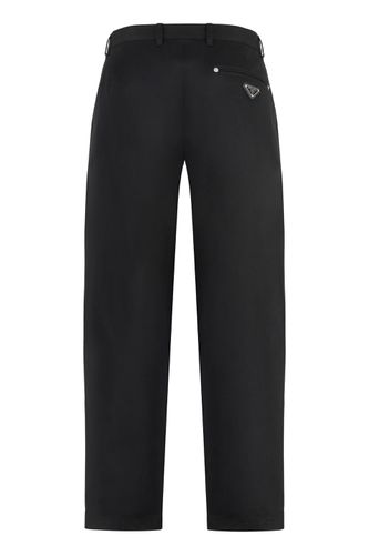 Prada Cotton Trousers - Prada - Modalova