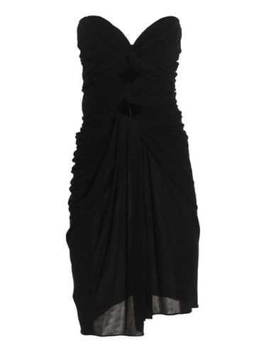 Saint Laurent Draped Cut Out Dress - Saint Laurent - Modalova