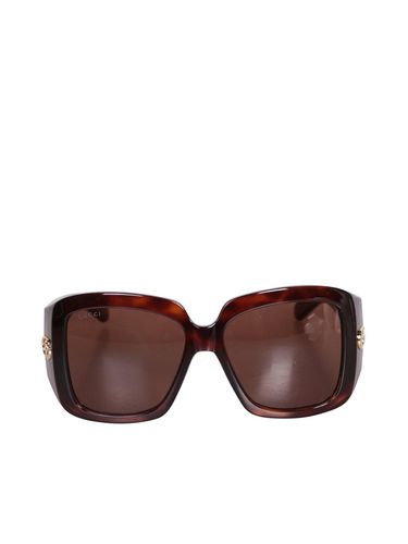 Oversized Square Frame Sunglasses - Gucci Eyewear - Modalova