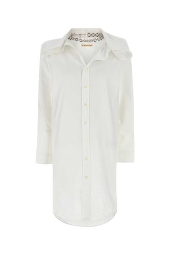 Y/Project White Oxford Shirt Dress - Y/Project - Modalova