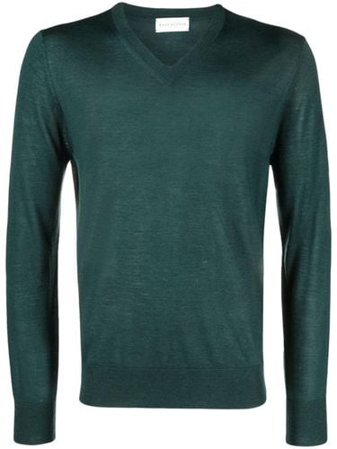 Ballantyne V Neck Slim Fit Pullover - Ballantyne - Modalova