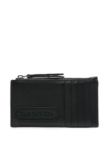 Signature Leather Card Holder - Lanvin - Modalova