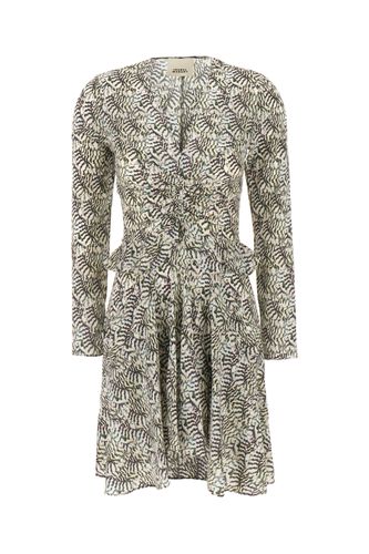 Printed Stretch Silk Dress - Isabel Marant - Modalova