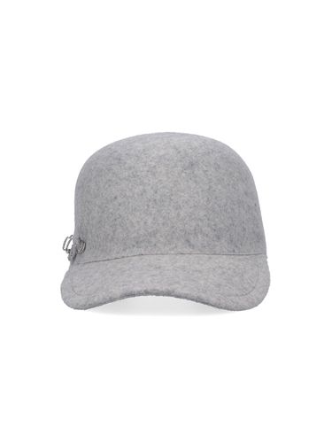 Merino Wool Baseball Hat - Ermanno Scervino - Modalova