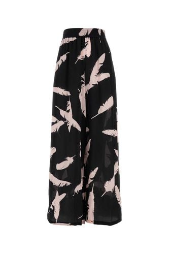 Black Crepe Pyjama Pant - Alexander McQueen - Modalova