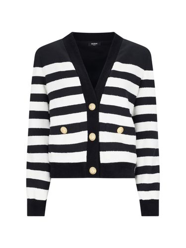 Balmain Golden Buttons Cardigan - Balmain - Modalova