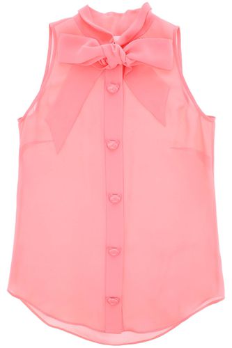 Moschino Pussy Bow Blouse - Moschino - Modalova