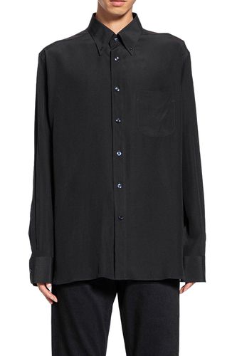 Crepe Satin Fluid Fit Shirt - Tom Ford - Modalova