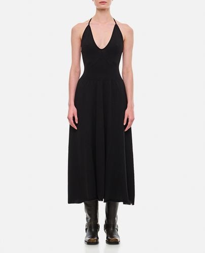 Flared Cashmere And Cotton Dress - Extreme Cashmere - Modalova