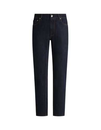 Regular Fit Jeans In Dark Denim - Etro - Modalova