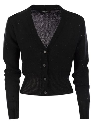 Short Cardigan With Sequins - Fabiana Filippi - Modalova