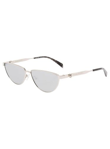 Sunglasses With Metal Frame - Alexander McQueen - Modalova