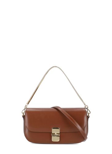 A. P.C. Grace Leather Clutch Bag - A.P.C. - Modalova