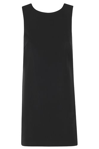 Flowing Crêpe Boxy Mini-dress - Elisabetta Franchi - Modalova