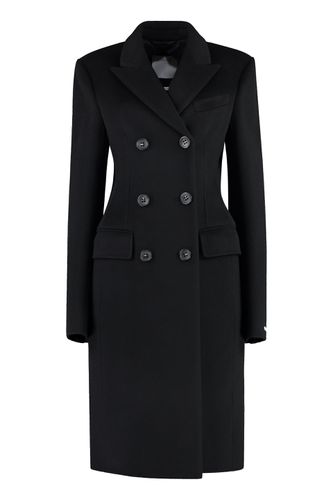 SportMax Double-breasted Wool Coat - SportMax - Modalova