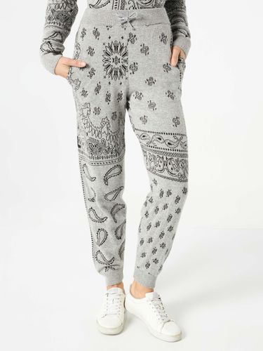 Woman Lightweight Knit Sweatpants With Grey Bandanna Print - MC2 Saint Barth - Modalova