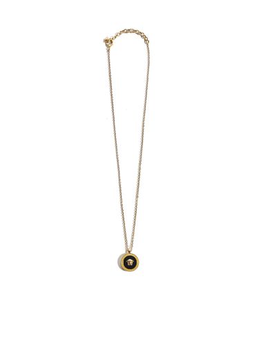 Versace Gold Medusa Necklace - Versace - Modalova