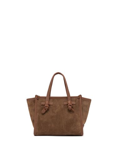 Miss Marcella Suede Shopping Bag - Gianni Chiarini - Modalova