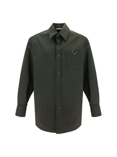 Valentino v Logo Detail Shirt - Valentino - Modalova