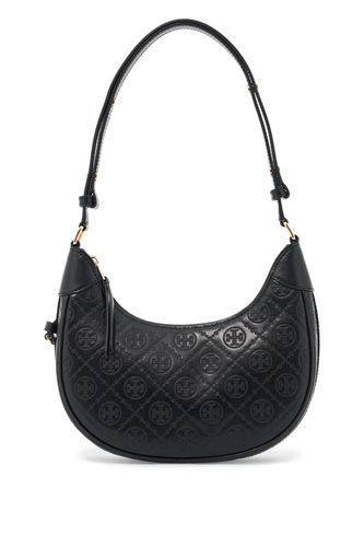 Tory Burch T Monogram Crescent Bag - Tory Burch - Modalova