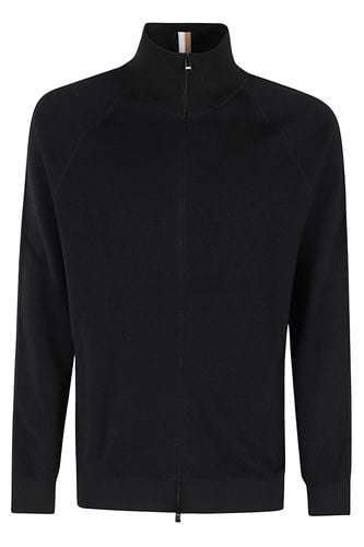 Hugo Boss Maglione In Lana Full Zip - Hugo Boss - Modalova