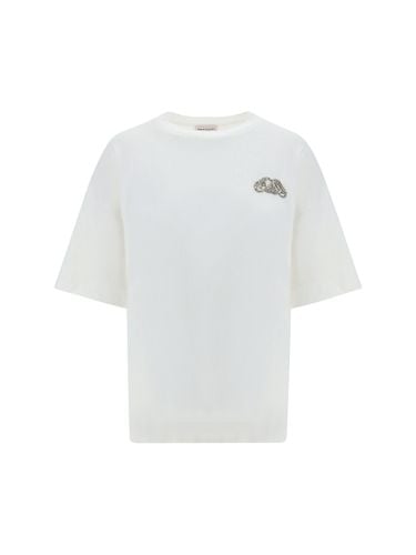 Cotton Oversize T-shirt - Alexander McQueen - Modalova