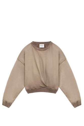 Sheila Crewneck Cropped Sweatshirt - Marant Étoile - Modalova