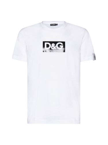 Dolce & Gabbana Shiny Logo T-shirt - Dolce & Gabbana - Modalova