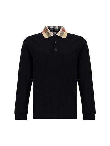 Burberry Long Sleeve Polo Shirt - Burberry - Modalova