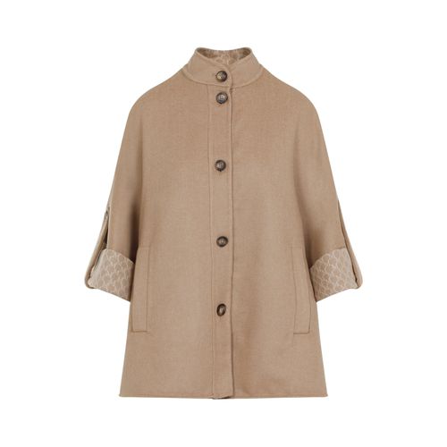 Max Mara Monogram Buttoned Cape - Max Mara - Modalova