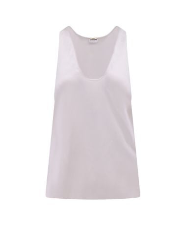 Saint Laurent Deep V-neck Tank Top - Saint Laurent - Modalova