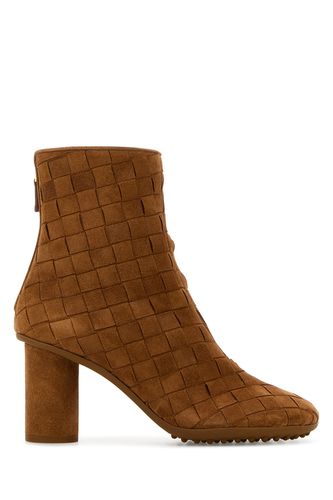 Boot Ankle Intreccio Suede - Bottega Veneta - Modalova