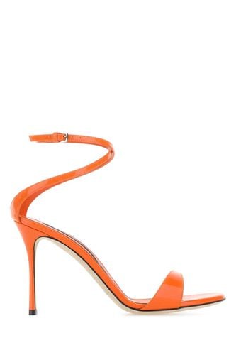 Leather Godiva Sandals - Sergio Rossi - Modalova