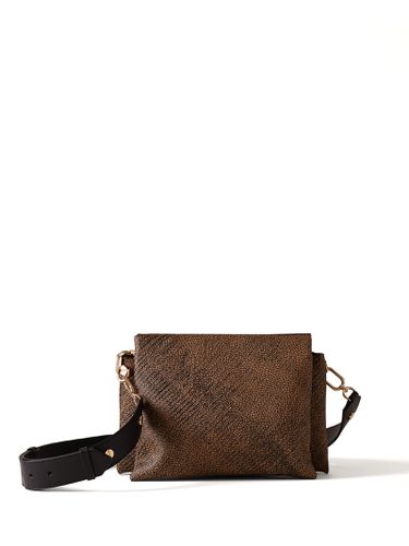 Oyster Medium Canvas Shoulder Bag - Borbonese - Modalova