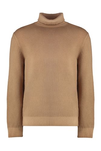 Malo Virgin Wool Turtleneck Sweater - Malo - Modalova