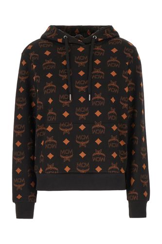 MCM Printed Cotton Sweatshirt - MCM - Modalova